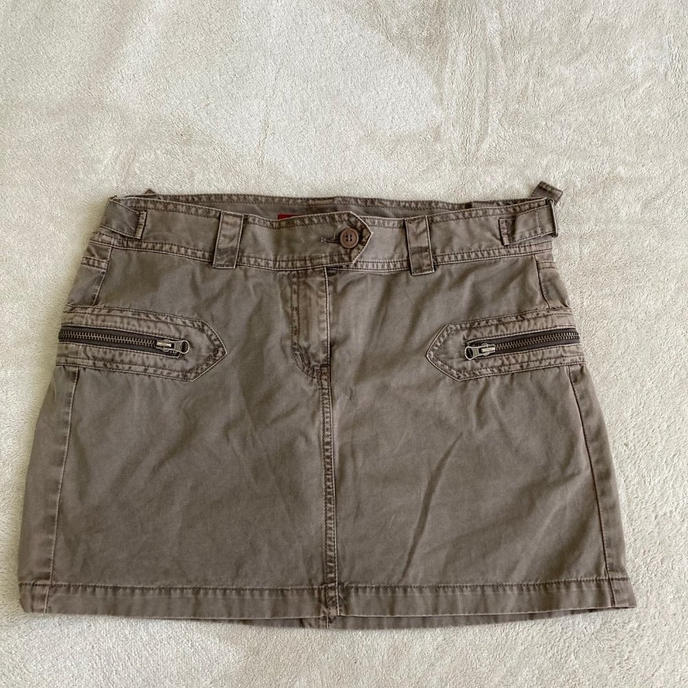 French Connection FCUK Cotton Cargo Skirt size 8